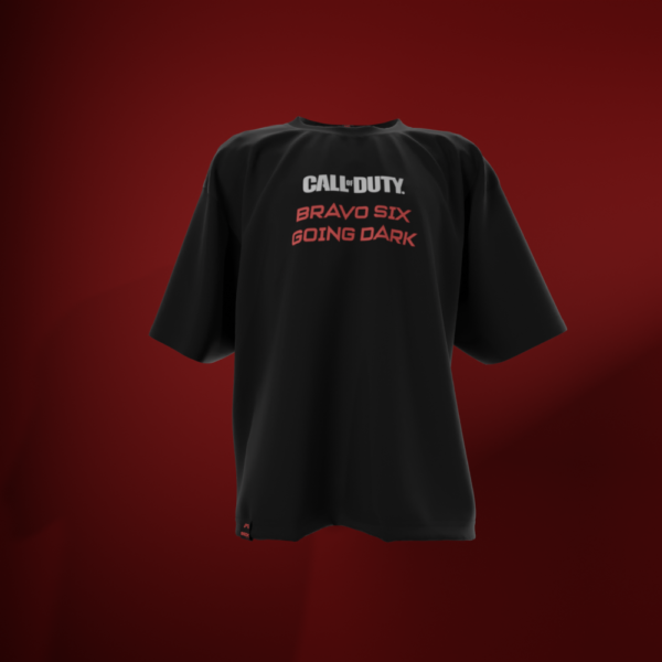 Bravo 6 Going Dark (Call of Duty T-shirt) - Image 2