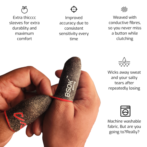 Carbon Fiber Thumb sleeves (2 pairs) - Image 3