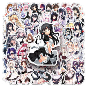 Japanese Sexy Maid Stickers