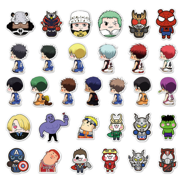 MCU & Anime Chibi Stickers - Image 2