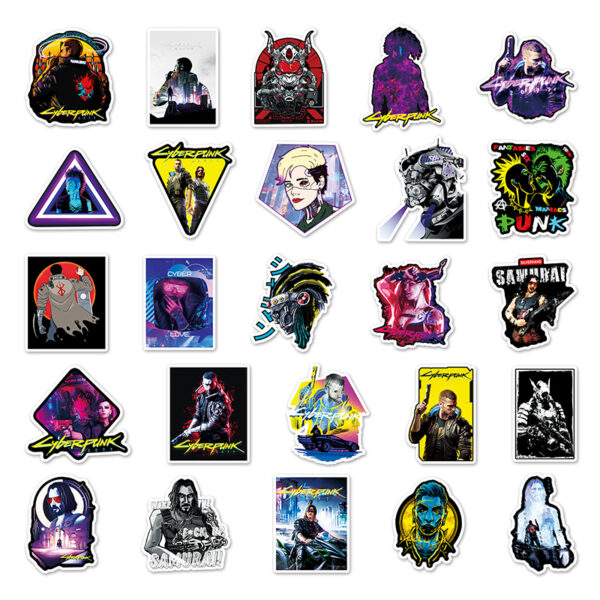 Cyberpunk 2077 Stickers - Image 2