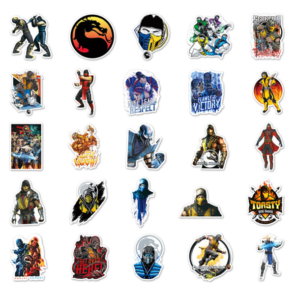 Mortal Kombat Stickers - Image 2