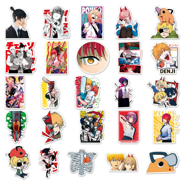 Chainsaw Man Stickers - Image 2