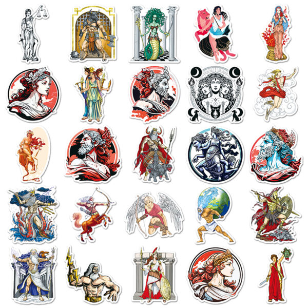 Greek Mythological Gods Stickers - Image 2