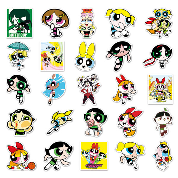 Powerpuff Girls Stickers - Image 2