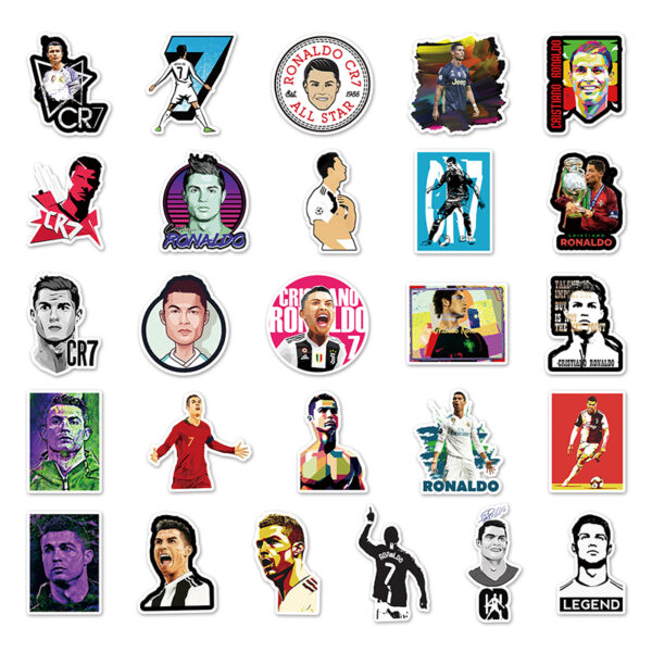 Cristiano Ronaldo CR7 Stickers - Image 2