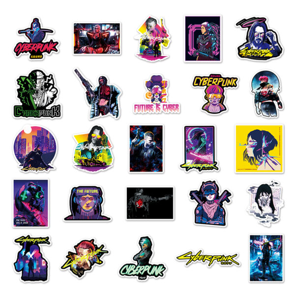 Cyberpunk 2077 Stickers - Image 3