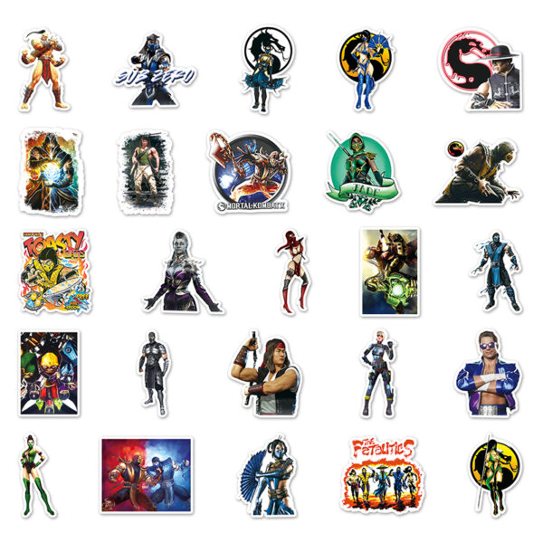 Mortal Kombat Stickers - Image 3