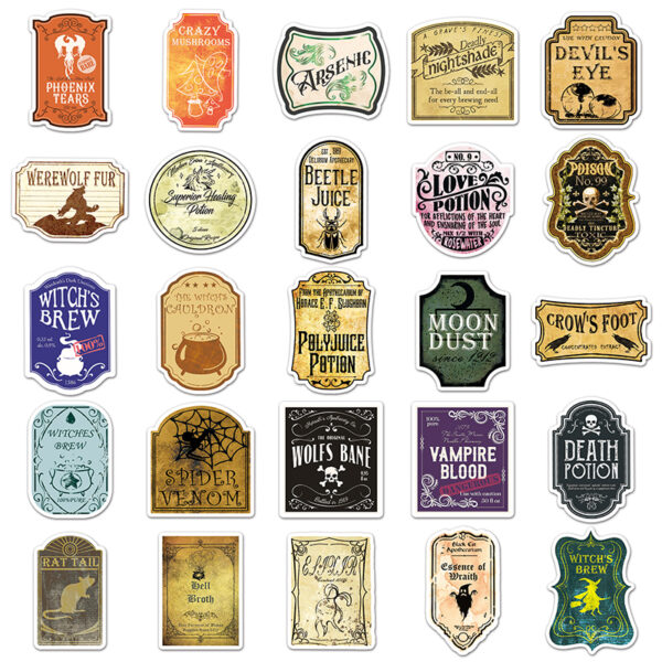 Harry Potter Potion Labels Stickers - Image 3