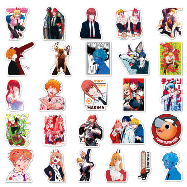 Chainsaw Man Stickers - Image 3