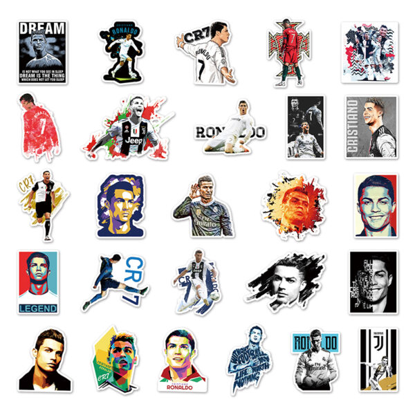 Cristiano Ronaldo CR7 Stickers - Image 3