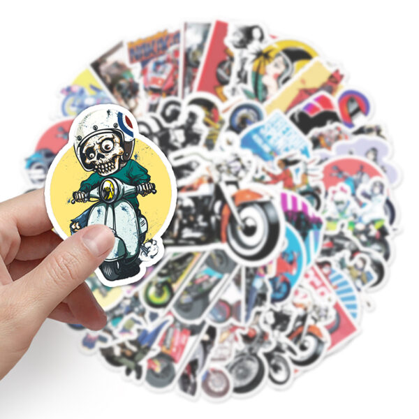 Bikers Motorcycling Stickers - Image 5