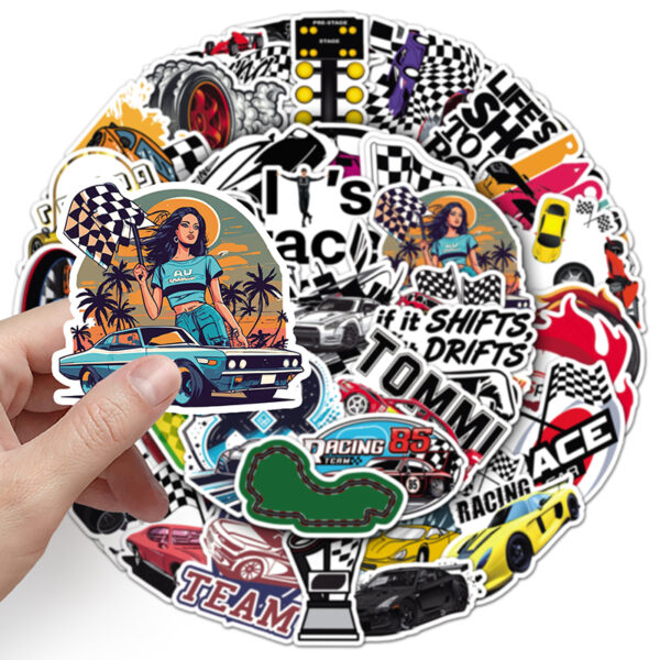 Car Racing Enthusiast Stickers - Image 4