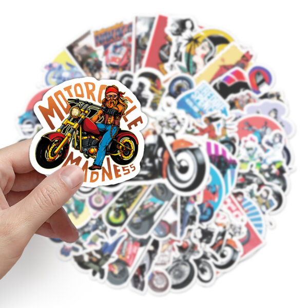 Bikers Motorcycling Stickers - Image 4