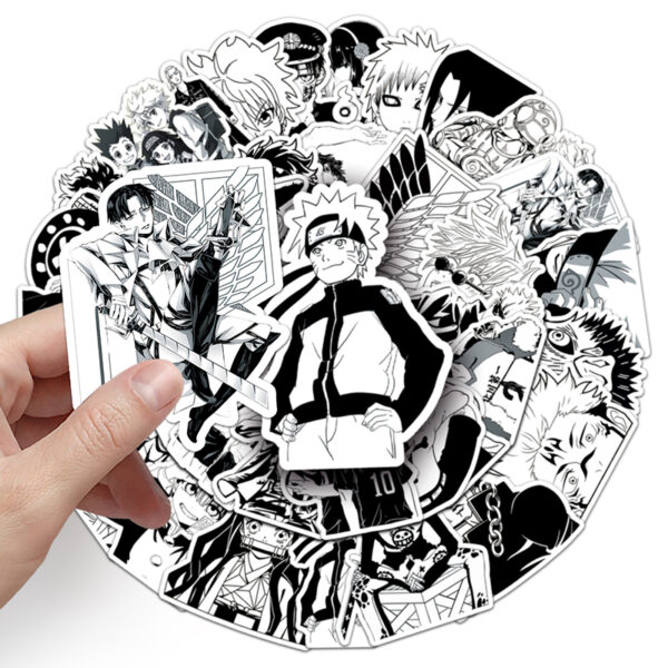 Manga Panels Assorted Black & White - Image 5